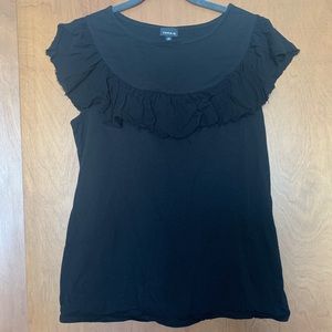 Ruffle, Sleeveless Top!!!! Size Plus 00